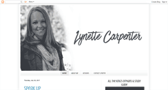 Desktop Screenshot of lynettecarpenter.com